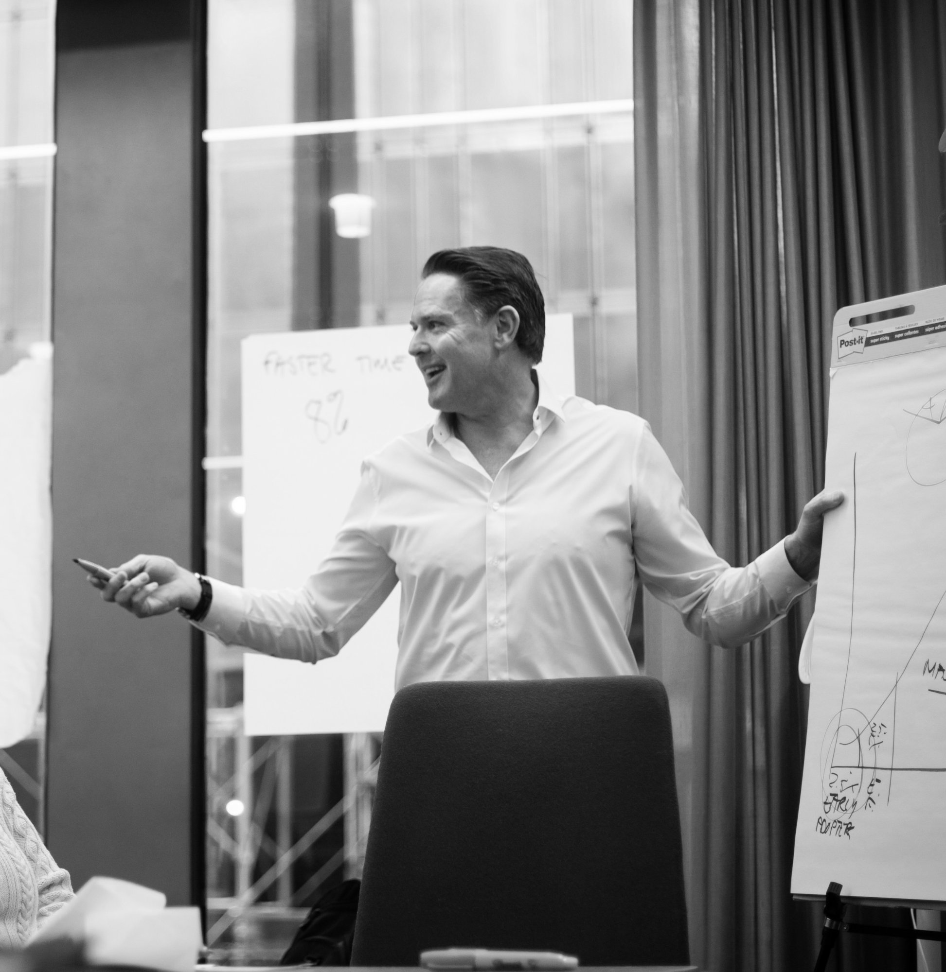 Russell Raath facilitating a session